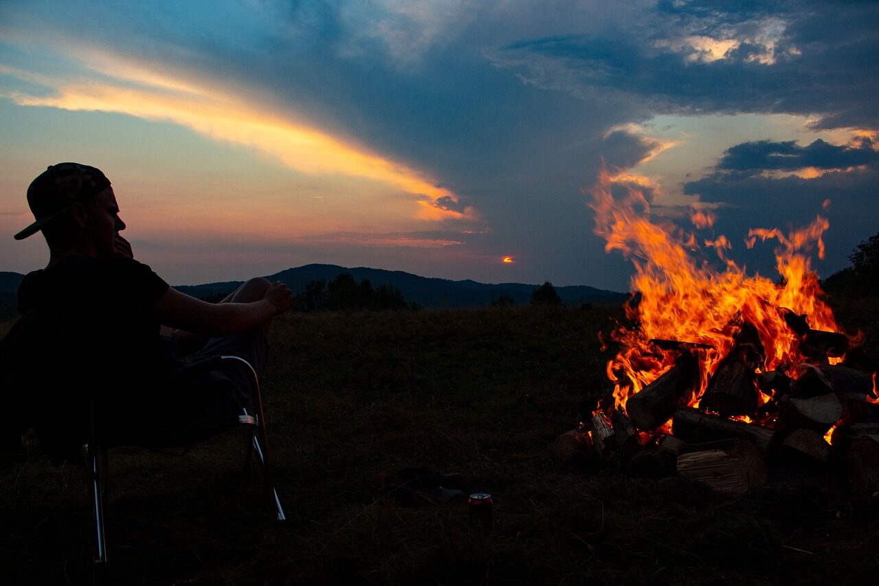 sunset, wilderness, landscape, nature, mountains, forest, sunrise, jungle, scenic, clouds, rural, eve, dusk, country, fire, campfire, relaxation, camping, bushcraft, outdoor, camping, camping, bushcraft, bushcraft, bushcraft, bushcraft, bushcraft